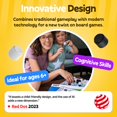 thumbnail image 2 of Giiker Smart Four - 3D Connect Strategy Board Game with AI Opponent - Durable Polycarbonate Design - Brain-Boosting Fun - Ideal for Family Game Nights and Solo Play, 2 of 6
