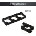 thumbnail image 4 of HUGFEGWE 50Pcs 21700 Lithium Cell Spacer Triple Battery Holder Bracket Battery Pack Bracket for DIY Fixed Battery 21.3mm Hole Dia U2536-19405, 4 of 6