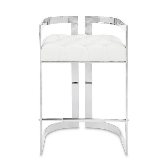 Tabouret de comptoir avec accoudoirs incurvés Home Gear