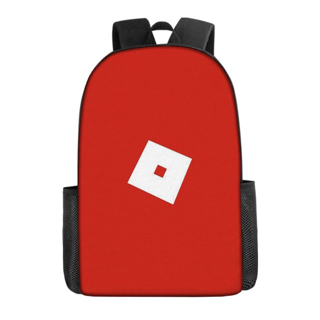 Roblox-mochila escolar para estudiantes de primaria y secundaria, morral de tela Oxford para niños, regalo de cumpleaños, novedad