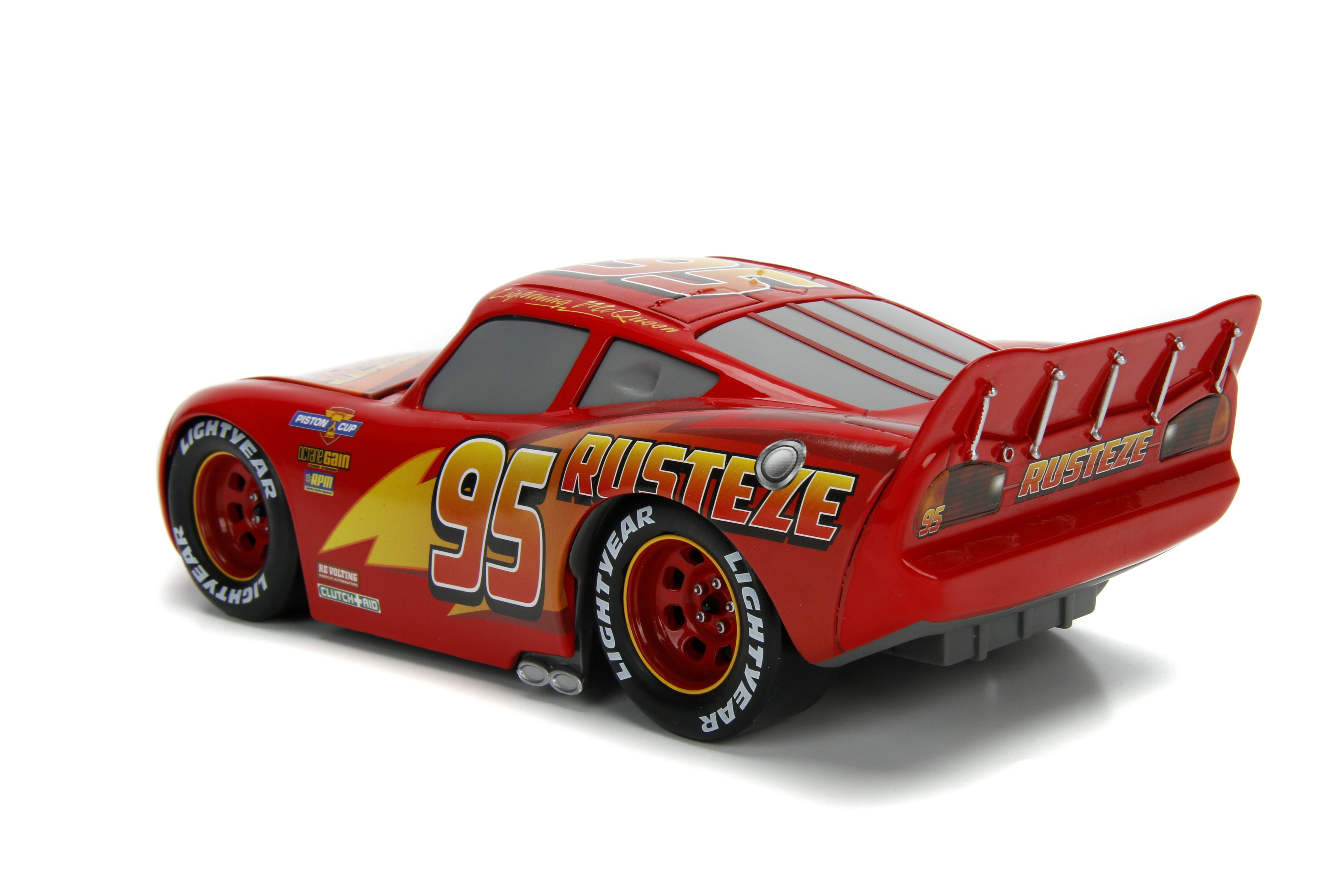 Disney Pixar Cars 1:24 Lightning McQueen Ramone Wrap Play Vehicle with Extra Tire Rack