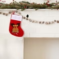 thumbnail image 4 of Large Festive Holiday Stocking Classic Santa Design for Seasonal Decorations and Storage, 4 of 5