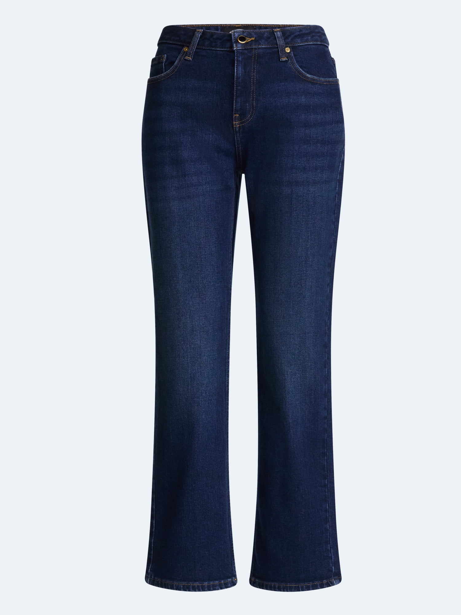 Scoop Women’s and Women's Plus The Stanton Stovepipe Jeans, 30'' Inseam, Sizes 0-28W