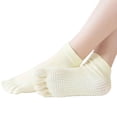 thumbnail image 1 of Solid Color Toe Socks (Adult Medium - Women's Shoe Sizes 5-10), 1 of 10