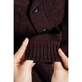 thumbnail image 6 of X RAY JEANS Boy's Cable Knit Cardigan, Burgundy, S, 6 of 8