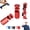 RED*1PC, variant on Tall Stair Gauges for Framing Square, Stair Gauge for Circular Saw Guide with Holder, Hex Lock Hooks for Carpentry Stair Stringers