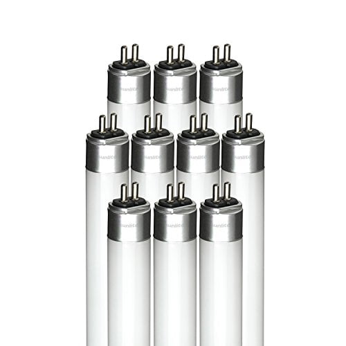 4-Pack 1850 Lumens Natural 3500K F24T5/835 21-Watt 3 FT T5 Fluorescent Tube Light Bulb G5 Mini Bi-Pin Base Luxrite LR20836