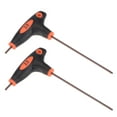 thumbnail image 1 of Unique Bargains 2.5mm Ball End Hex Key T-Handle Wrench Spanner, Metric S2 Steel 2 Pack, 1 of 5
