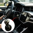 thumbnail image 7 of Car Joystick Push Start Button Cover - Metal Push to Start Accessories, Car Starter Engine Start Stop Button Cover, Gray, 7 of 7