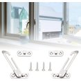 thumbnail image 3 of Pieces Window Limiter Stainless Steel Window Restrictor, Door Window Locks, Casement Window Restrictor, to Adjust Window Opening, 3 of 4
