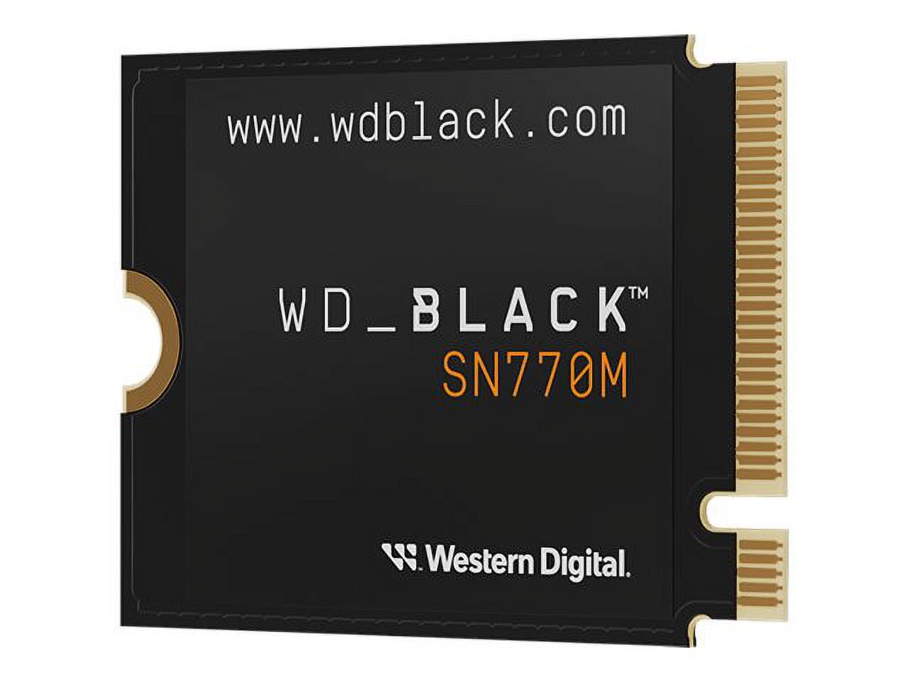 内蔵型SSD WD_BLACK SN770M 2TB NVMe SSD M.2 2230 WESTERN DIGITAL WD BLACK SN770M M.2 2230 NVME 2TB SSD - Walmart.ca