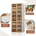 thumbnail image 4 of Organizador de zapatos ANTBOX, caja de almacenamiento plegable de 8 niveles, 4 of 7