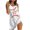 White, variant on IROINNID Sundress For Women Regular Sleeveless Baseball Vest Suspender Casual Loose Dress Round Neckline Print Dress