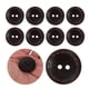 thumbnail image 2 of 50 botones de madera de 2 agujeros, accesorios de costura para abrigos y proyectos de manualidades, botones decorativos para aficionados al bricolaje y la costura, 2 of 8