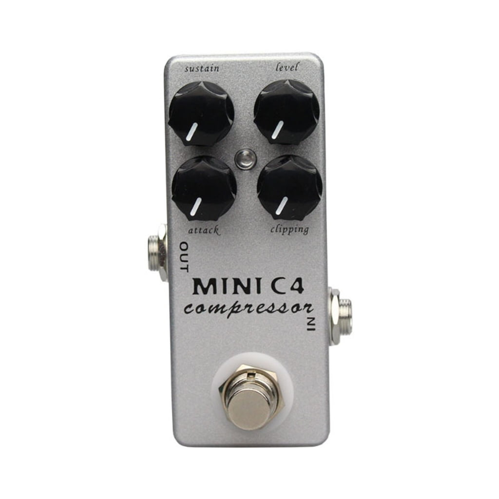 Guitar Effects Pedal 4 Modes Effector Compact Compressor Guitar Effect Pedal for Effects Processors Tremolo Sound Mixer
