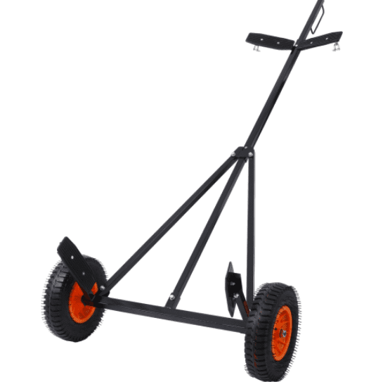 420lbs Capacity Boat Trailer Dolly, Adjustable Steel Kayak Motorboat Mover