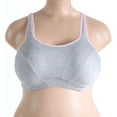 thumbnail image 2 of Women's Plus-Size Soft Cup Sports Bra, GD-GD6910, 42DD, GRAY HEATHER, 2 of 4