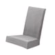 thumbnail image 1 of Funda para silla de comedor Gloria gris claro elástica, 1 of 5