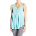 thumbnail image 4 of calvin klein new blue icy women size small s v-neck sleeveless tank cami, 4 of 4