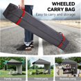 thumbnail image 5 of Yeshouse Instant Canopy Tent with 1 Side Wall - Portable 10x10 Shelter, 5 of 8