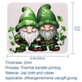 thumbnail image 5 of Saint Patrick's Day Printed Square Mouse Pad, 8.3x9.8 Inch Non-Slip Rubber Bottom Gaming Mouse Pad for Office Use, 5 of 6