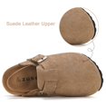 thumbnail image 3 of Sandals ZUSERIS, zuecos de gamuza para niños, plantilla de corcho, marrón 9-9.5T, 3 of 6
