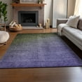 thumbnail image 6 of Addison Rugs Mayfield Washable Transitional Ombre Olive Rectangle Rug, 9' x 12', 6 of 6