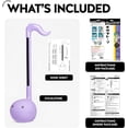thumbnail image 4 of Otamatone Electronic Musical Instrument Toy for Children Unisex Adults - Purple, 4 of 6