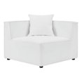 thumbnail image 4 of Modway Saybrook Fauteuil d'Angle de Patio Extérieur Rembourré en Tissu, Blanc, 4 of 6