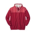 thumbnail image 5 of KingSize Men's Big & Tall French Terry Snow Lodge Hoodie, 5 of 6