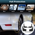 thumbnail image 3 of Unique Bargains Mud Flaps Splash Guards Direct Fit for Peugeot 508 SW 2010-2018 Front & Rear Pre-Drilled 1 Set All-Weather Protection Kit, 3 of 7