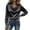 Black, variant on Women Cowl Neck Draped Satin Blouse, Long Sleeve Lantern Cuff Silky Top, Elegant Casual Formal Dressy Satin Shirt (Pink,M)