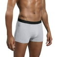 thumbnail image 2 of Fiudx Algodón Interior, Pantalone Cortos Transpirables para Hombre, Algodón Cómodos, Calzones y Cintura Elástica Ancha, Calzones de Cintura Baja, Ropa de Diario, Ropa Deportiva, Lavish a Máquina., 2 of 7
