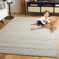 thumbnail image 3 of SAFAVIEH Restoration Vintage Chao Abstract Area Rug, Light Grey/Beige, 4' x 6', 3 of 8