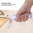 thumbnail image 3 of Steel Oil Glass Cutter Roller Type Tungsten Steel/45 Steel Cutting Handle Tool For  Mineral, 3 of 8