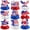 Blue B, variant on Tumao 9Pcs Independence Day Honeycomb Centerpieces Decorations, 4th of July Table Centerpiece, Patriotic Party Table Decorations American Red White and Blue Patriotic Party Decor