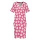 thumbnail image 4 of Vestido de noche de lujo con estampado de margaritas blancas en rosa para mujer traje holgado con bolsillos traje de verano para boda, 4 of 7