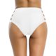 thumbnail image 2 of Braguitas de Bikini para Mujer Sólido Negro Tallas Grandes Strappy Cobertura Completa Bikini de Talle Alto Lados Atados-Blanco 4XL Lados Atados-Blanco 4XL Xishao ropa, 2 of 2