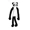 Black Panda, variant on Large Extra Long Legs Over Sized 27 inch Plush Animal Dog Toy Multiple Squeakers (Black Panda)