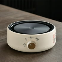 Mlkoz Kitchen Organization, Flower Tea Kettle Stove Multi-function Heat Mini Small Stove Three-stage Knob Explosion-proof Panel, Women Gifts