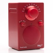 Tivoli Audio PAL BT Bluetooth FM Portable Radio and Speaker - Gen 3 (Red)