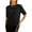 Black, variant on Arach&Cloz Women's Wool Blend Elegant Crew Neck Sweaters for Fall 2025