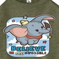 thumbnail image 3 of Disney - Dumbo - Believe In The Impossible - Juniors High Neck Tank Top, 3 of 5