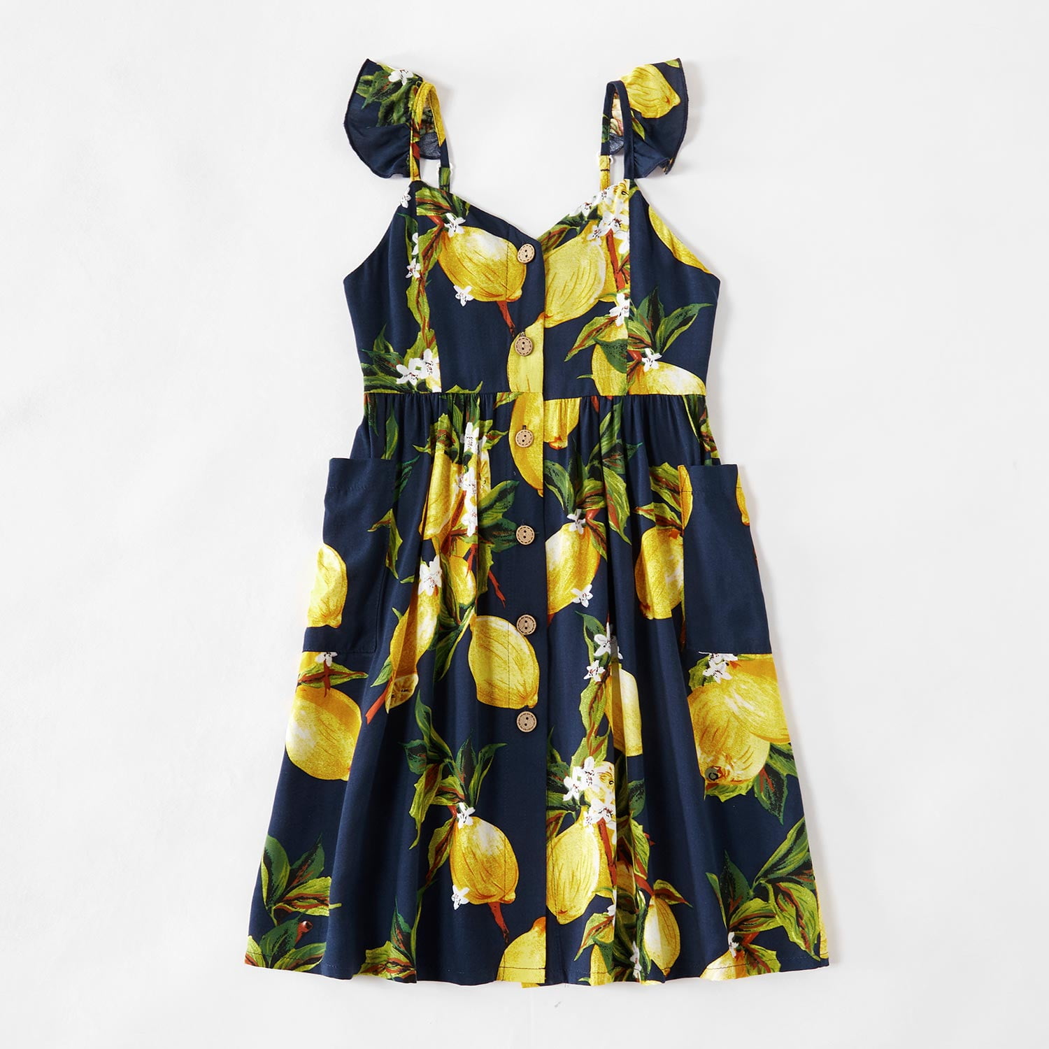 Mommy and me lemon dress cheap