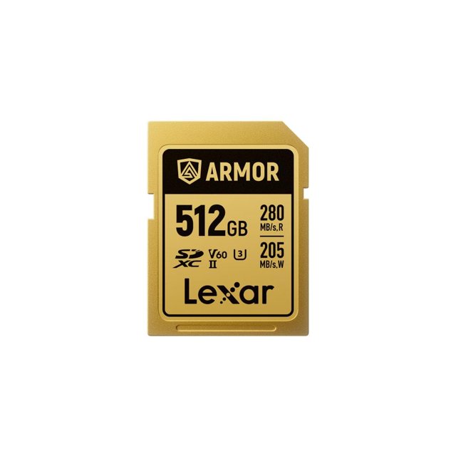 Tarjeta de memoria Lexar Armor Gold 512 GB UHS-II V60