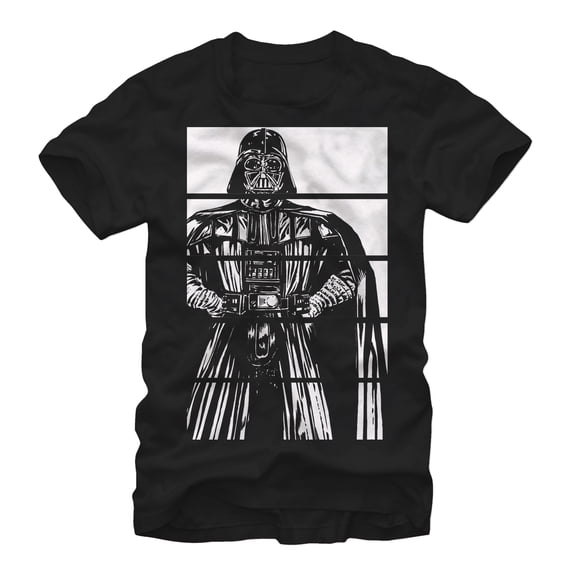 Men's Star Wars Darth Vader Panels Graphic Tee Black 2X Large