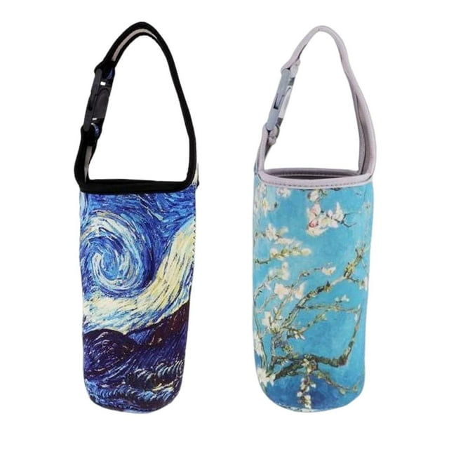 2 fundas protectoras para portavasos de neopreno de 30 onzas para ciclismo al aire libre kusrkot none