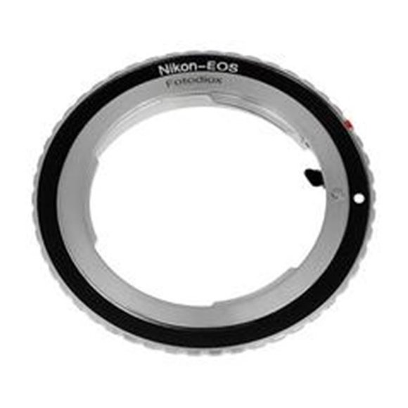 Fotodiox NikF-EOS Lens Mount Adapter - Nikon Nikkor F Mount D-SLR Lens To Canon EOS Mount SLR Camera Body