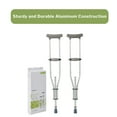 thumbnail image 3 of McKesson Universal Aluminum Crutches, Quick-Adjust, Push-Button - All Ages, 8 Boxes, 3 of 11