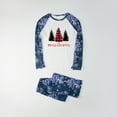 thumbnail image 2 of Odeerbi Christmas Pajamas For Family Matching Outfits Warm Set Printed Home Wear Two-piece Dad Set, 2 of 8